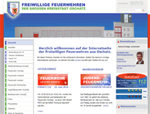 Tablet Screenshot of ffw-oschatz.de